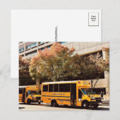 Schoolbus New York Briefkaart (Voorkant / Achterkant)