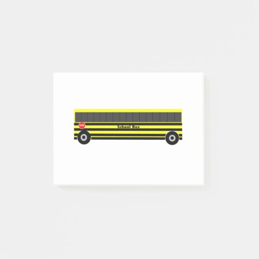 Schoolbus Post-it® Notes (Voorkant)