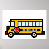 Schoolbus Poster (Voorkant)