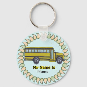 Schoolbus-sleutelhanger Sleutelhanger