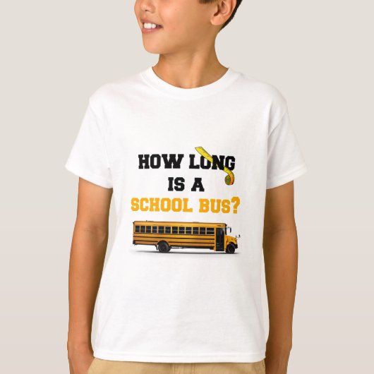 Schoolbus T-shirt (Voorkant)