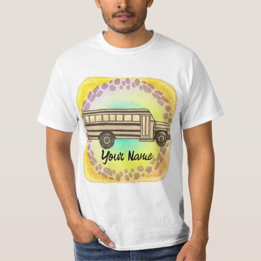 Schoolbus T-shirt (Voorkant)