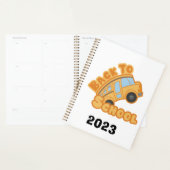Schoolbus Terug naar School Design 2023 Planner (Display)