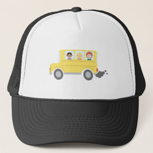 Schoolbus Trucker Pet (Voorkant)