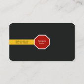 Schoolbus Visitekaartje (Achterkant)