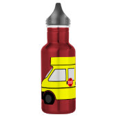 Schoolbus Waterfles (Links)