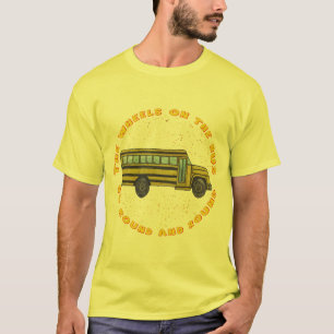 Schoolbus Wheels t-shirt