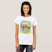 Schoolbus Wheels t-shirt (Voorkant volledig)