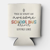 Schoolbusbestuurderswaardering Funny Gift Blikjeskoeler (Voorkant)