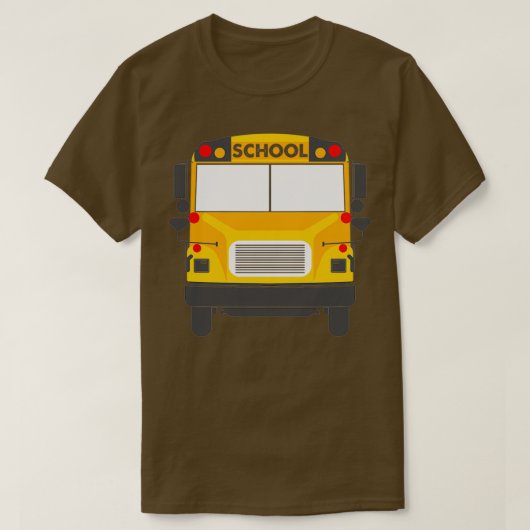 schoolbuscadeau t-shirt (Design voorkant)