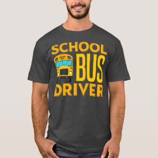 Schoolbuschauffeur 100e dag Funny Adult Appreciati T-shirt