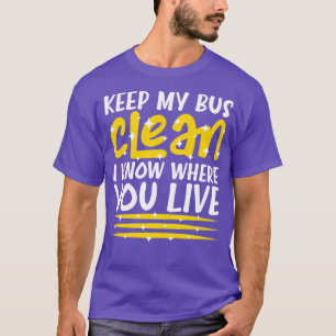 Schoolbuschauffeur 11 t-shirt
