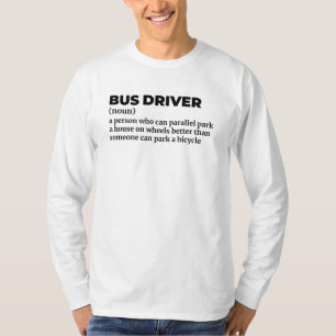 Schoolbuschauffeur Definitie Shirt