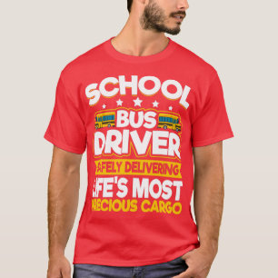 Schoolbuschauffeur die de meeste prijs van Lifex27 T-shirt
