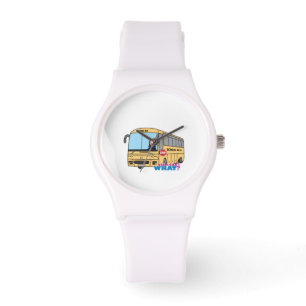 Schoolbuschauffeur Donker Horloge