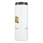 Schoolbuschauffeur Gebed Thermosbeker (Achterkant)