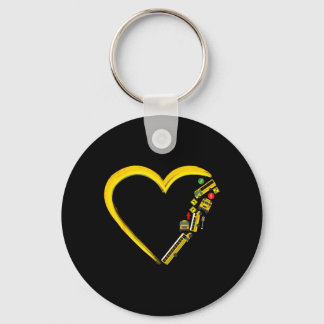 Schoolbuschauffeur Hart Sleutelhanger