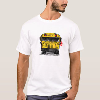 schoolbusmet stopsigneshirt t-shirt