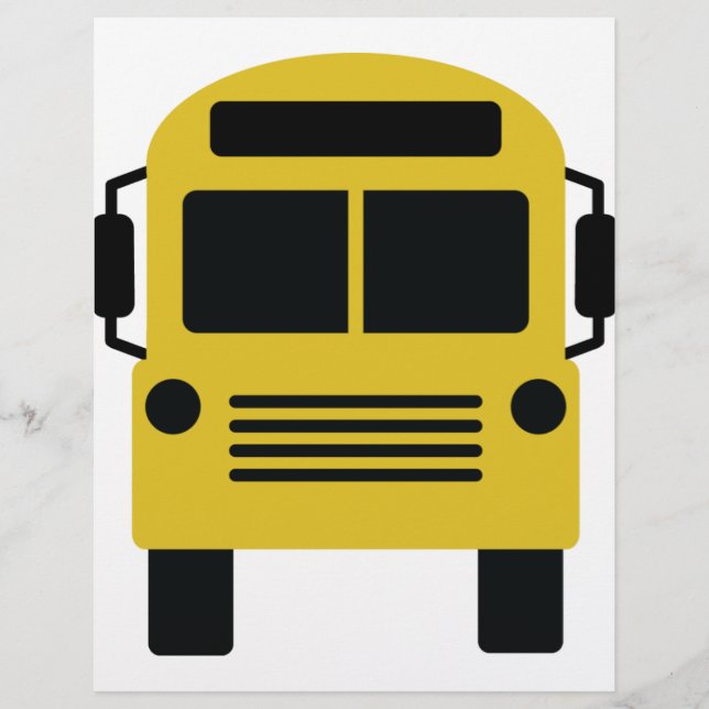 schoolbuspictogram (Voorkant)