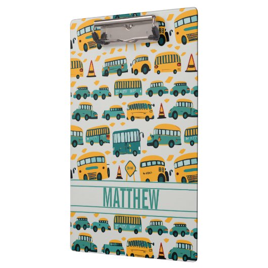 Schoolbussen Klembord (Links)