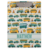 Schoolbussen Klembord (Voorkant)