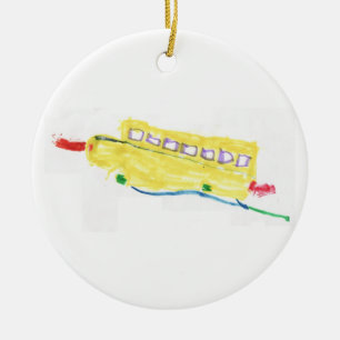 Schoolbusversiering Keramisch Ornament