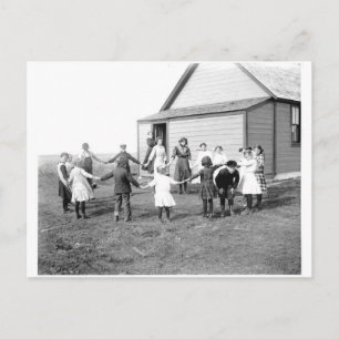 Schooldagen Briefkaart