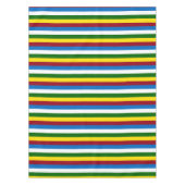 Schooldagen Palette Stripe Tafelkleed (Voorkant)