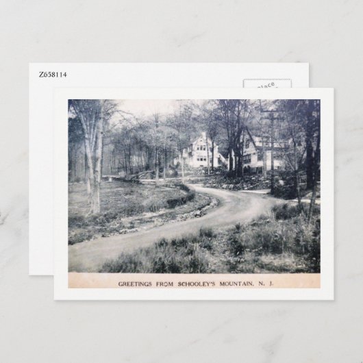 Schooley's Mountain, New Jersey, Briefkaart (Voorkant / Achterkant)