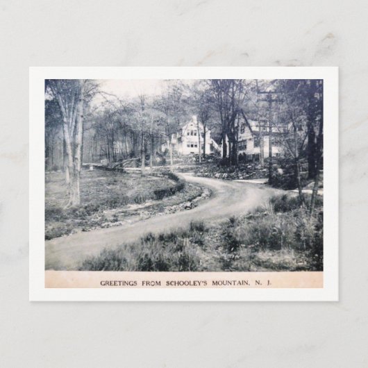 Schooley's Mountain, New Jersey,  Briefkaart (Voorkant)