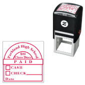 schoolgeld betaald stempel (In situ)