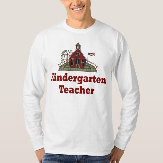 Schoolhouse Kindergarten Shirt (Voorkant)