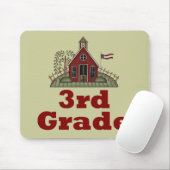 Schoolhouse Third Grade Teacher Mousepad Muismat (Met muis)
