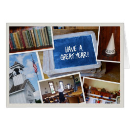 schoolhuisscènes: "Heb een geweldig jaar"