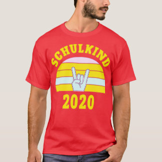 Schoolinschrijving begin schoolkind 1 t-shirt