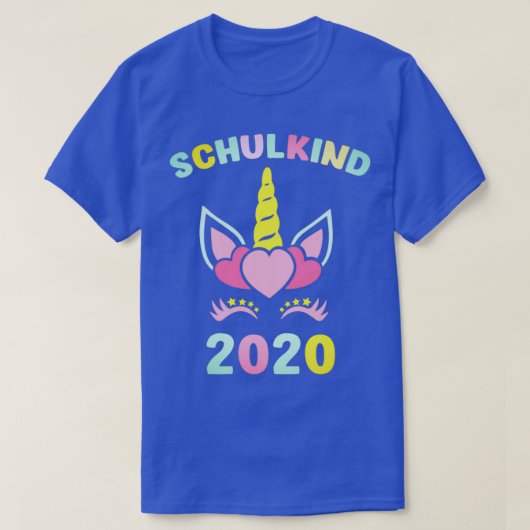 Schoolinschrijving begin schoolkinderwinkel t-shirt (Design voorkant)