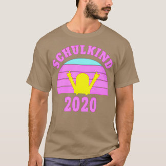 Schoolinschrijving start schoolkinderretro 2 t-shirt