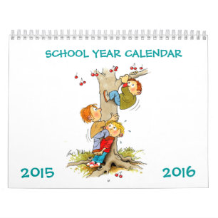 Schooljaar kalender 2015 - 2016 voor kinderen