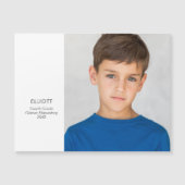 Schooljaar Keepsake Fotomagneet (Voorkant)