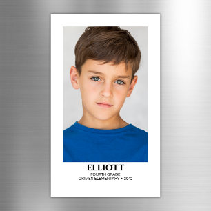 Schooljaar Keepsake Fotomagneet