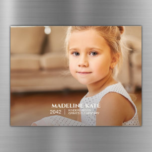 Schooljaar Keepsake Fotomagneet