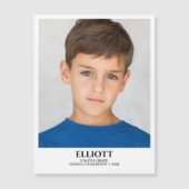 Schooljaar Keepsake Fotomagneet (Voorkant)