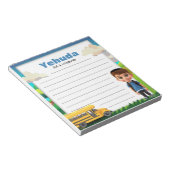 schooljongen mitswa notitie notitieblok (Schuin)