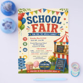 Schoolkermis Flyer (Enkel)
