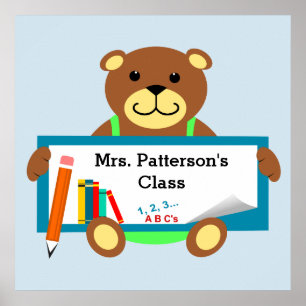 Schoolklasposters Poster