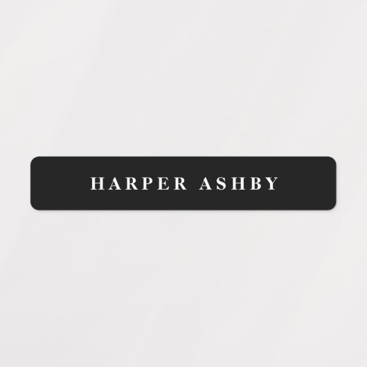 Schoolkleuren Moderne waterdichte naam Labels (Design 2)