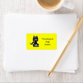 Schoollabels (cat) etiket (Insitu)