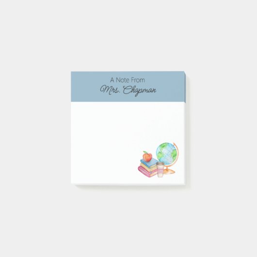 Schoolleerkracht Post-it® Notes (Voorkant)