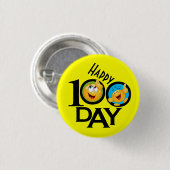 Schoolleraar 100 dagen Button (Voorkant /achterkant)