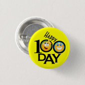 Schoolleraar 100 dagen Button (Voorkant /achterkant)